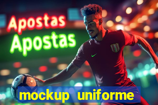 mockup uniforme futebol psd free